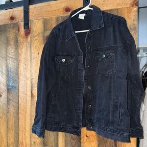 Women's Black Denim Jacket